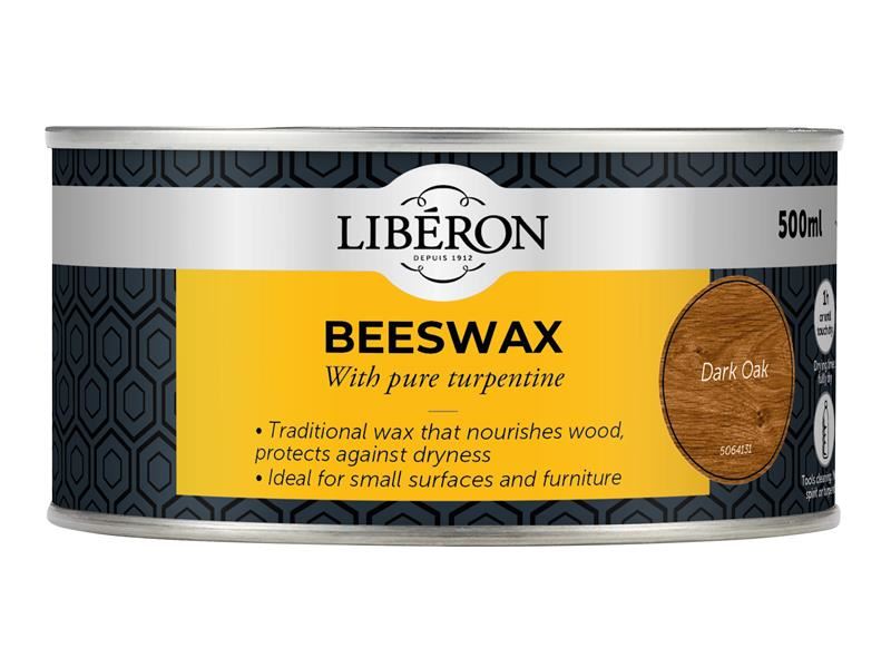 Liberon Bijenwas Paste - Donker Eiken, 500ml