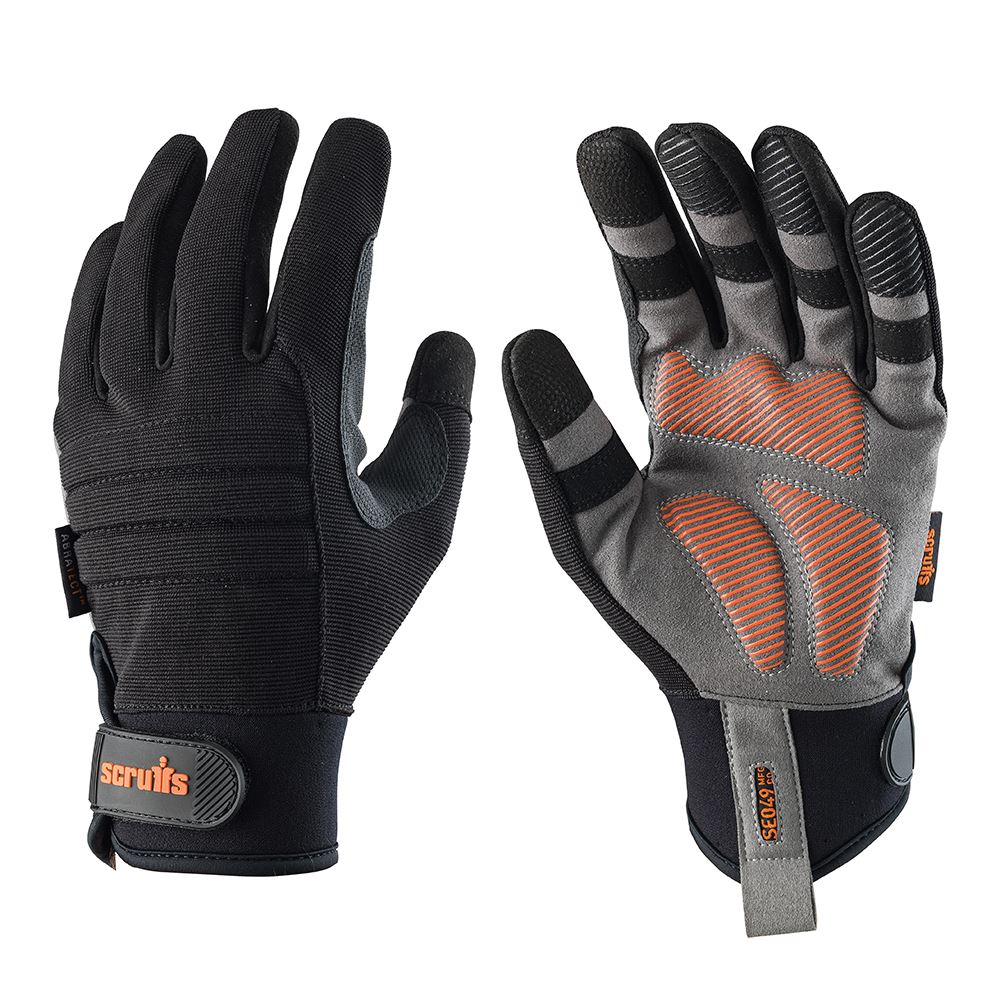 Scruffs Trade Werkschoenen, Zwart, XL / 10, Touchscreen Compatibel
