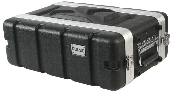 PULSE 19-inch Rack ABS Flight Case - 3U Short