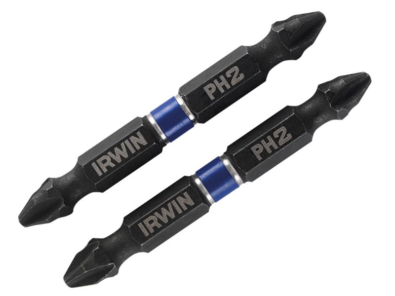 IRWIN インパクト両口PH2ドライバービット 60mm (2本入り)