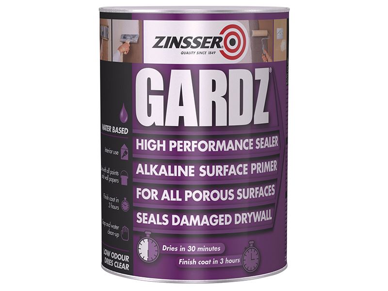 Zinsser Gardz Sealer Primer, Clear, 500ml