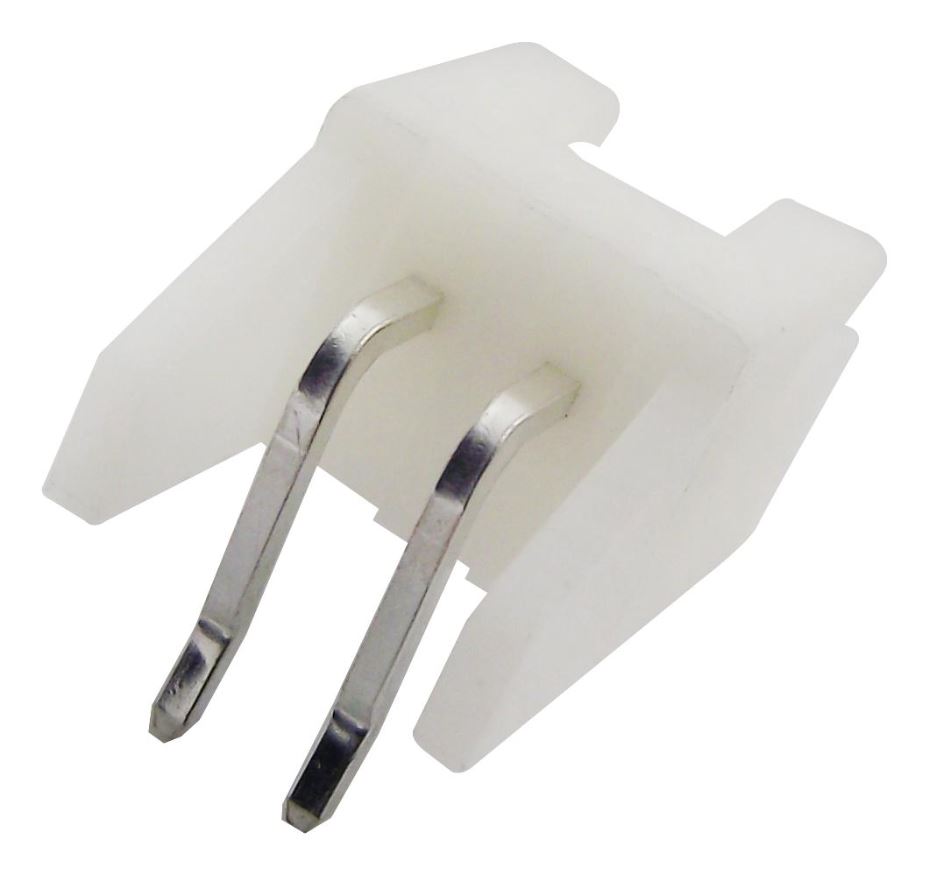 JST XH Rechthoekige Afgeschermde Header, 2-polig, 2.5mm Steek