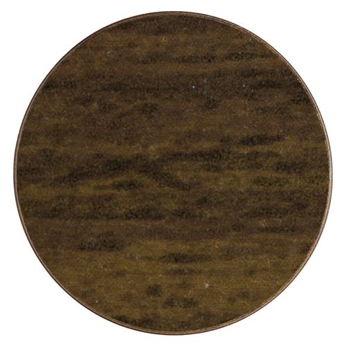 Timco Self-Adhesive Cover Caps - Mahogany, 13mm (112 Pack)