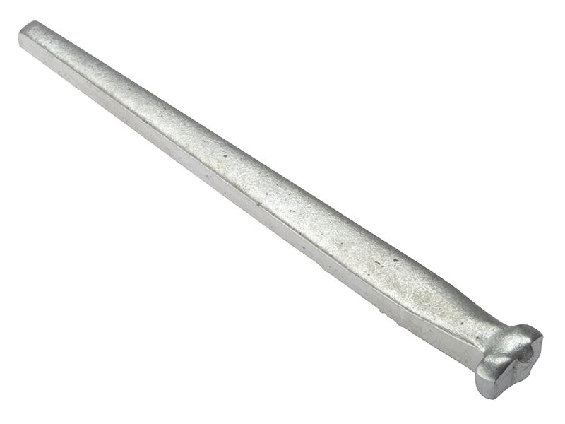 ForgeFix - Clous coupés à tête plate, fini brut, 65mm, 500g