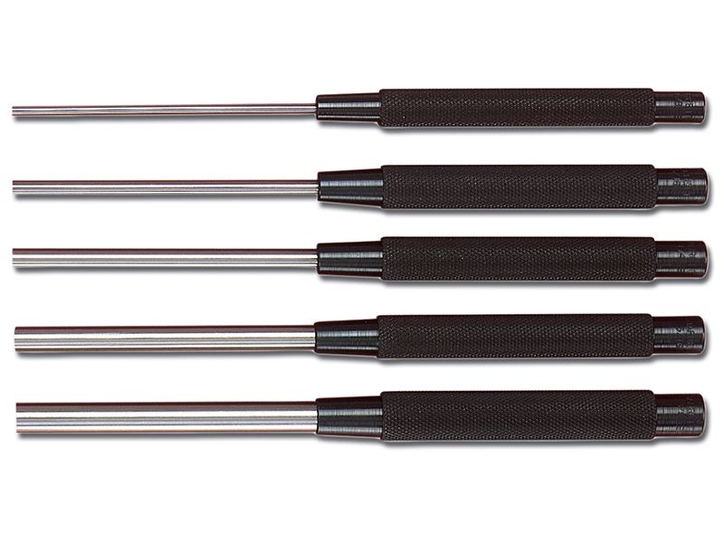 Conjunto de Punções Longos Starrett S248PC, 5 Peças, Aço Temperado, 200mm