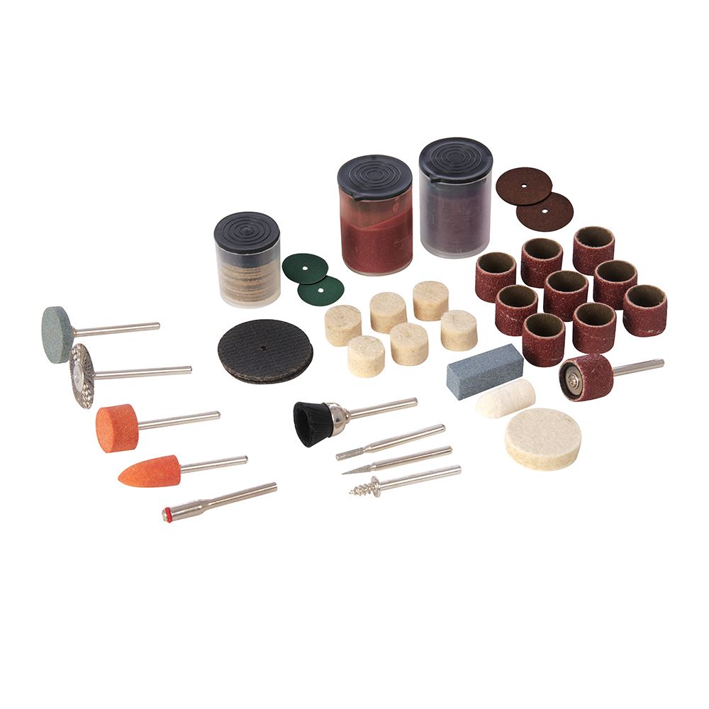 Silverline 105-Piece Rotary Tool Accessory Kit, 3.17mm Mandrel