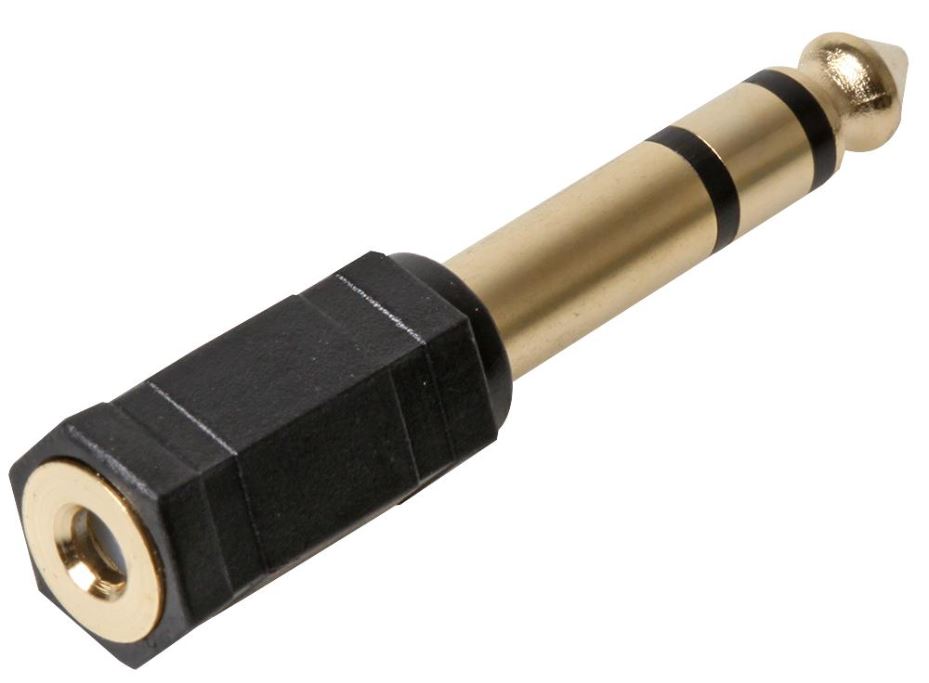 PRO SIGNAL - Soket Jack Stereo 3.5mm ke Plug Jack 6.35mm
