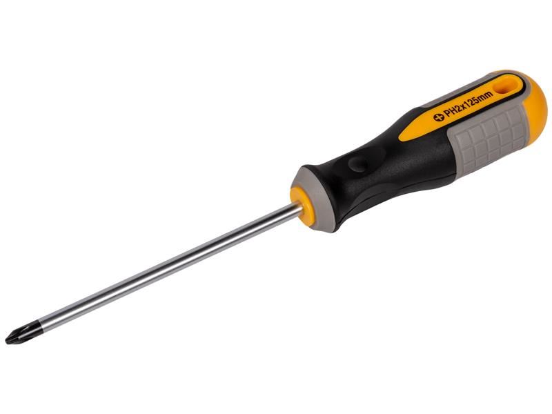 Roughneck Destornillador Phillips PH2, Acero S2, 125mm