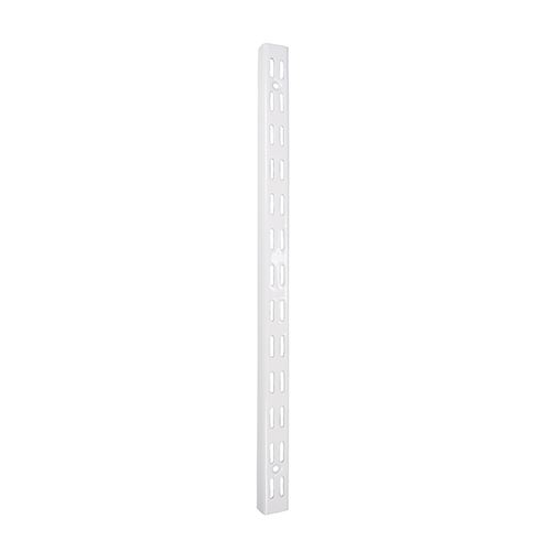 Timco Dvojité stojany do regálu, bílá, ocel, 430mm - balení 10 ks