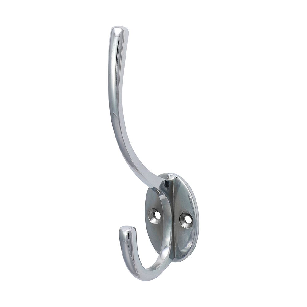 Timco Gancho para Chapéus e Casacos - Cromo Polido (125 x 32mm)