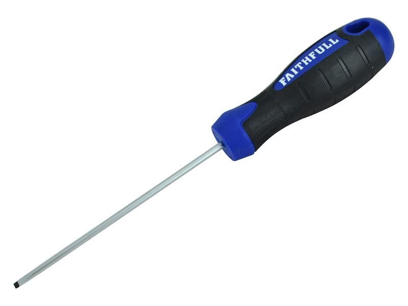 Faithfull - Soft Grip Schraubendreher mit Terminal-Spitze 3 x 100mm