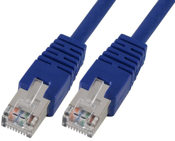 Pro Signal RJ45 Cat5e S/FTP Ethernet Patch Lead, 2m, Blue