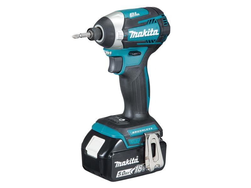 Makita DTD154RTJ Bezkartáčový úderový utahovák 18V, 2x 5,0Ah Li-ion
