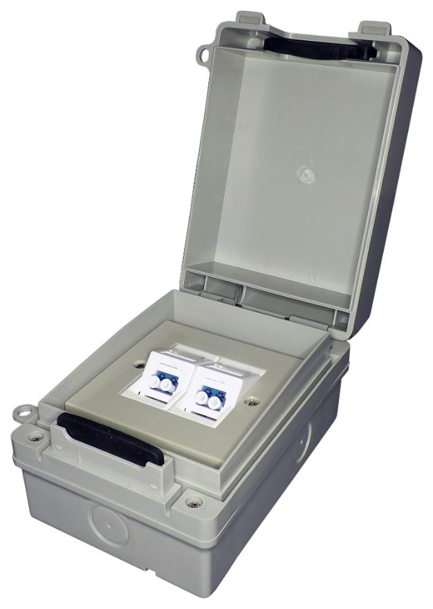 TUK COMMZBOX Boîtier de communication étanche avec prises LC duplex