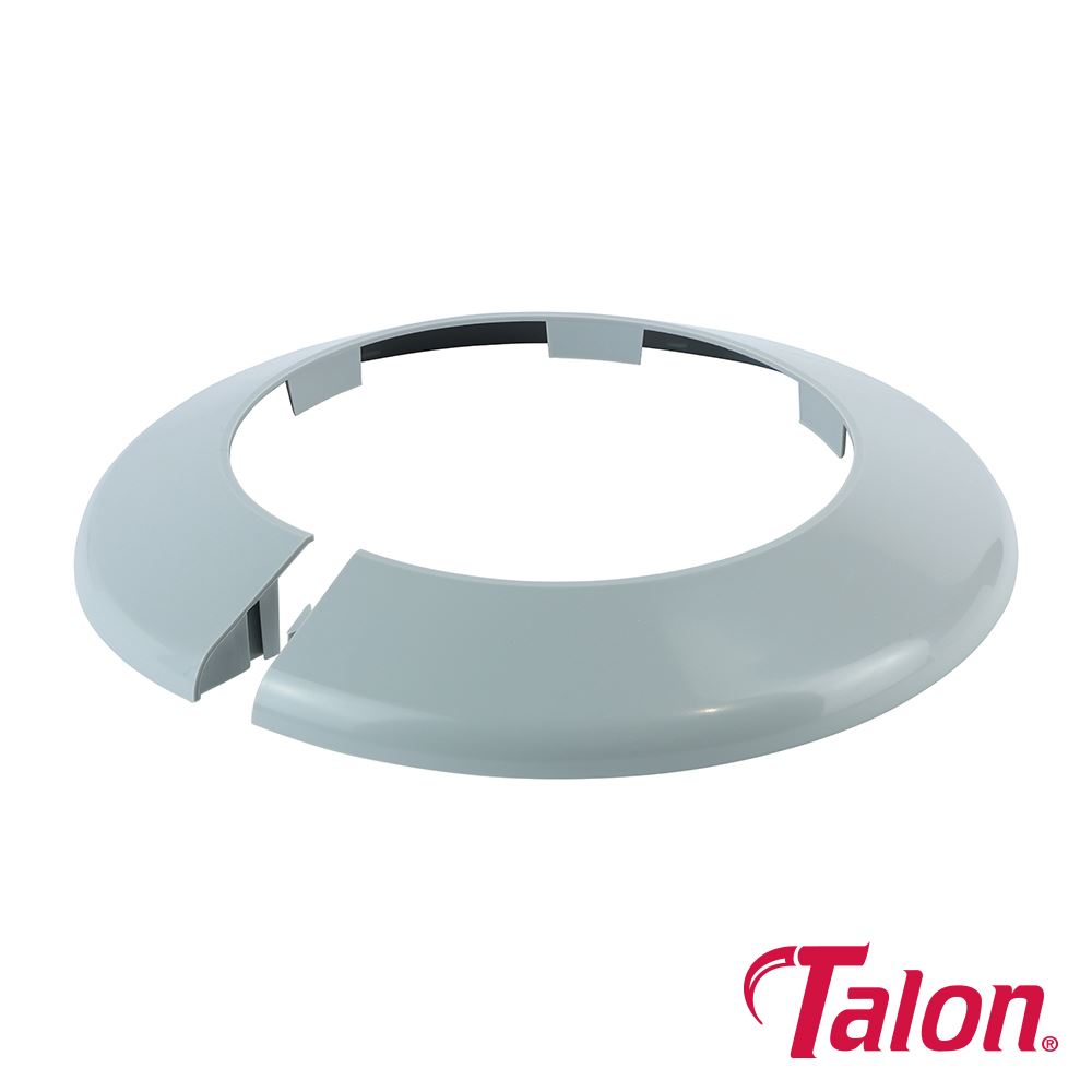 Timco Polypropylene Pipe Collar, Grey, 110mm