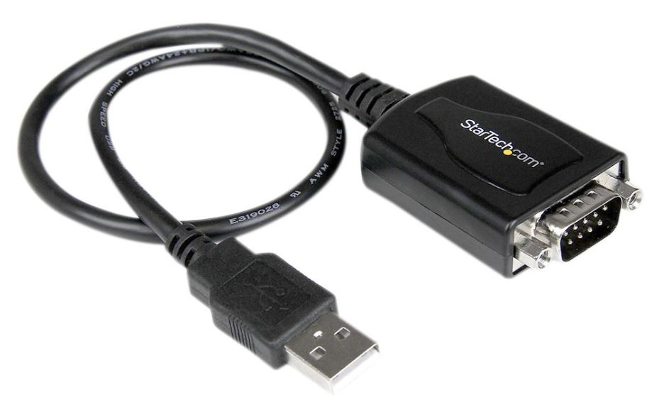 STARTECH USB to DB9 RS232 직렬 어댑터 케이블 (1ft, 305mm)