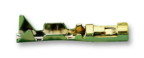 HARWIN M20 Crimp Terminals, Gold, 20-24 AWG, 100 Pack