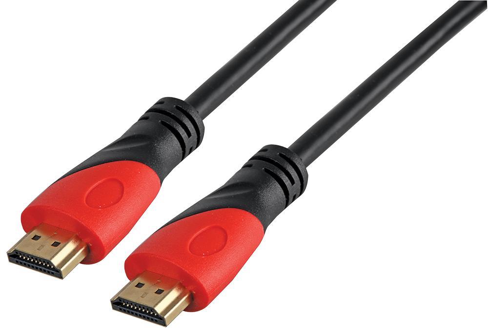 LMS DATA Premium High-Speed HDMI Cable 5m, Gold-Plated, 4K Ultra HD