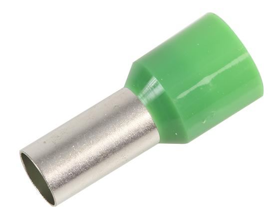 Concordia 16mm² Green Bootlace Ferrules, Pack of 100