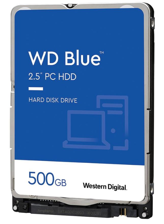 WD Blue 2.5-inch Εσωτερικός Σκληρός Δίσκος SATA 500GB
