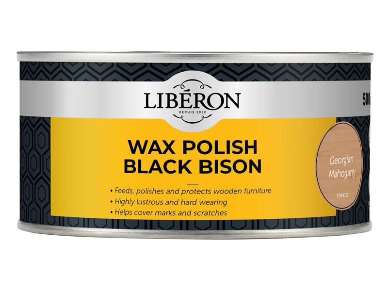 Liberon - Céir Dhubh Bison - Mághadain Georgian, 500ml
