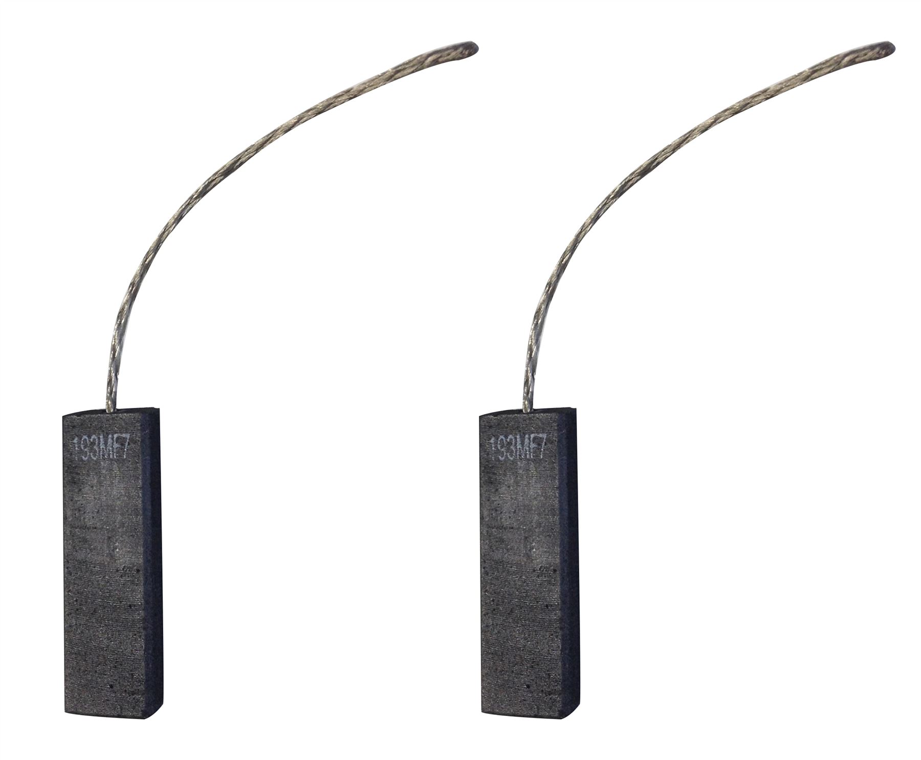 2x Carbon Brushes for Bosch-Siemens Washing Machine, 5x13.5x32mm