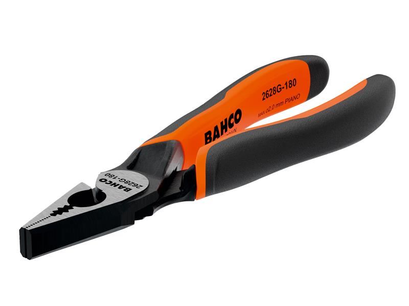 Bahco 2628G ERGO Combination Pliers, 180mm (7in)