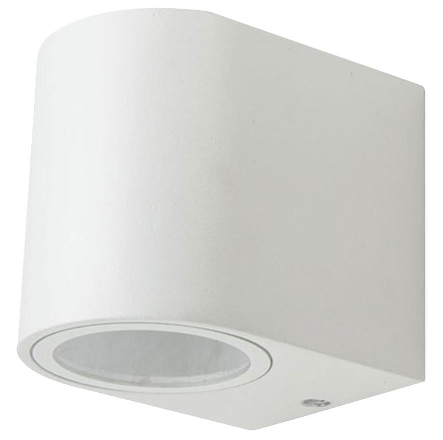 V-TAC Round Down Wall Light, White, GU10, IP44