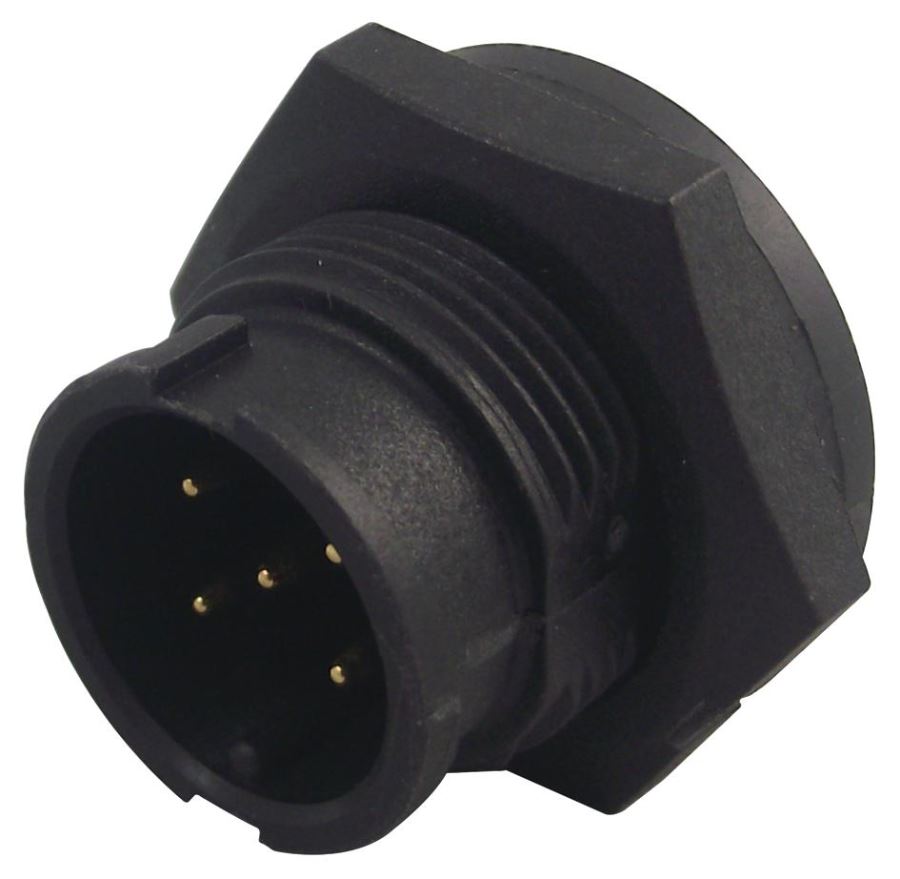 MULTICOMP - Connecteur Panneau 5A, 5 voies, IP67, Étanche