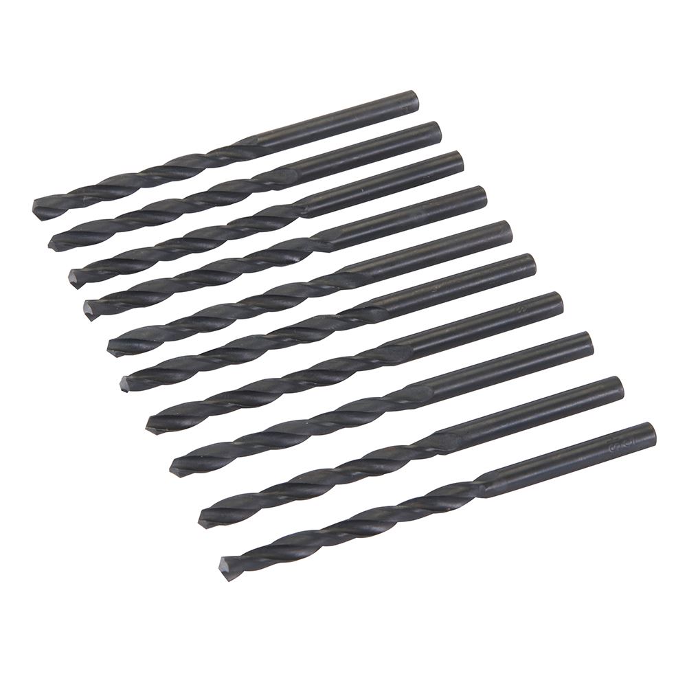 Silverline Brocas HSS-R 5mm para Metal, 10 Unidades