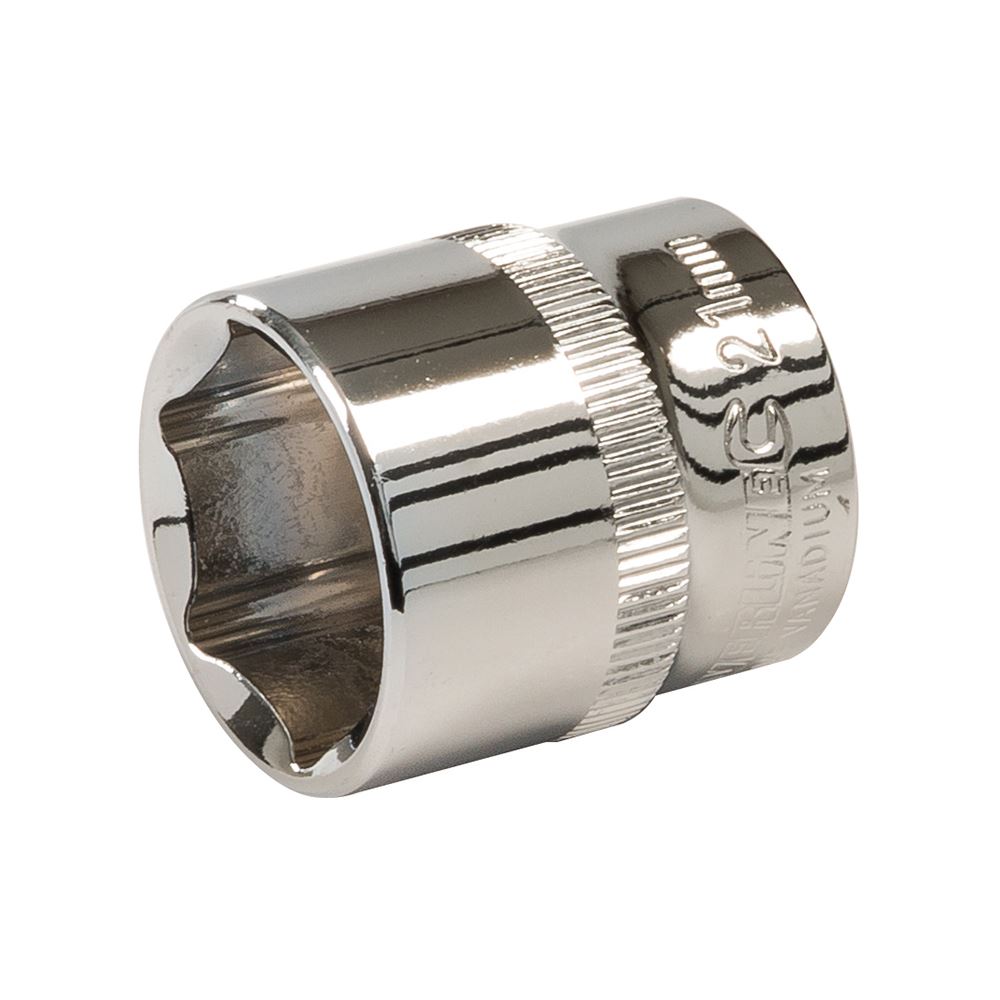 Silverline 3/8″ 드라이브 6포인트 메트릭 소켓 - 21mm