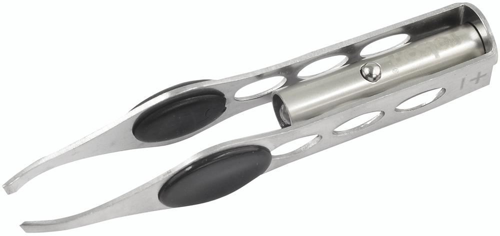 Rolson Tools LED Illuminated Tweezers, Stainless Steel, 95mm