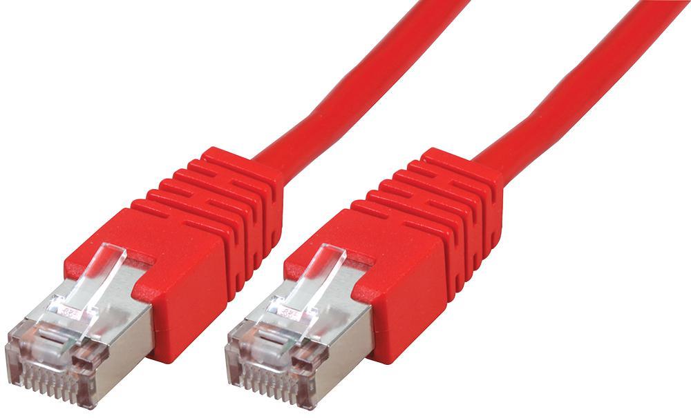 Câble Ethernet PRO SIGNAL RJ45 Cat5e S/FTP, 20 m, Rouge