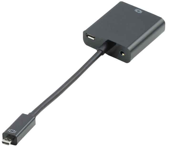 Pro Signal Micro HDMI to VGA Adapter - Male to Female - 1080p