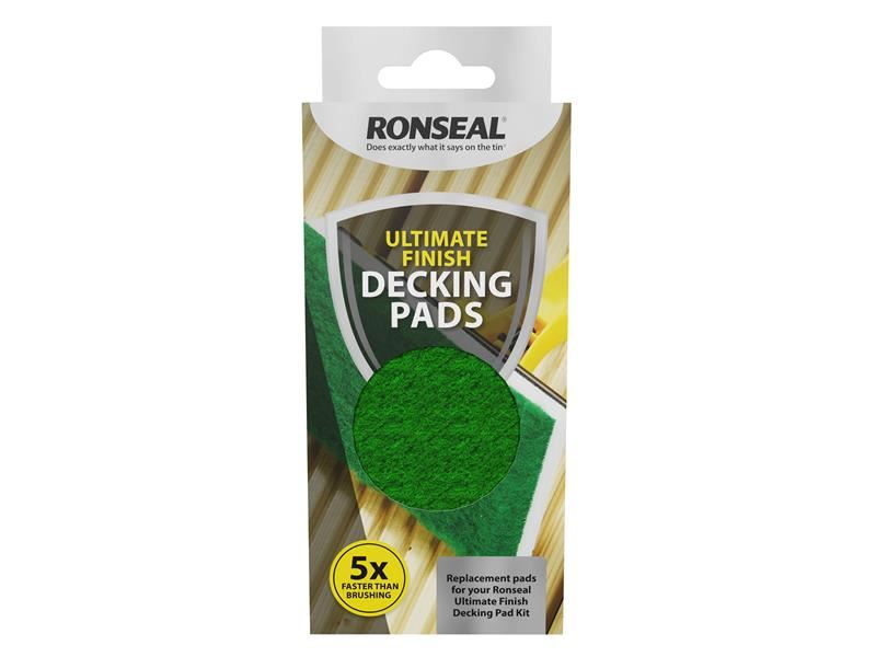 Ronseal Decking Refill Pads for Ultimate Finish Kit