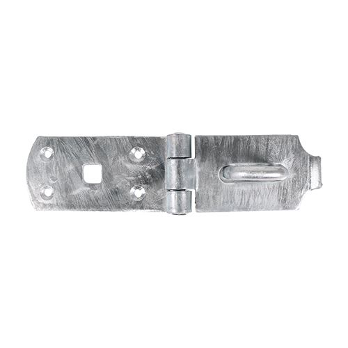 Timco Secure Bolt On Hasp & Staple, Heavy Duty, Hot Dipped Galvanised, 200mm