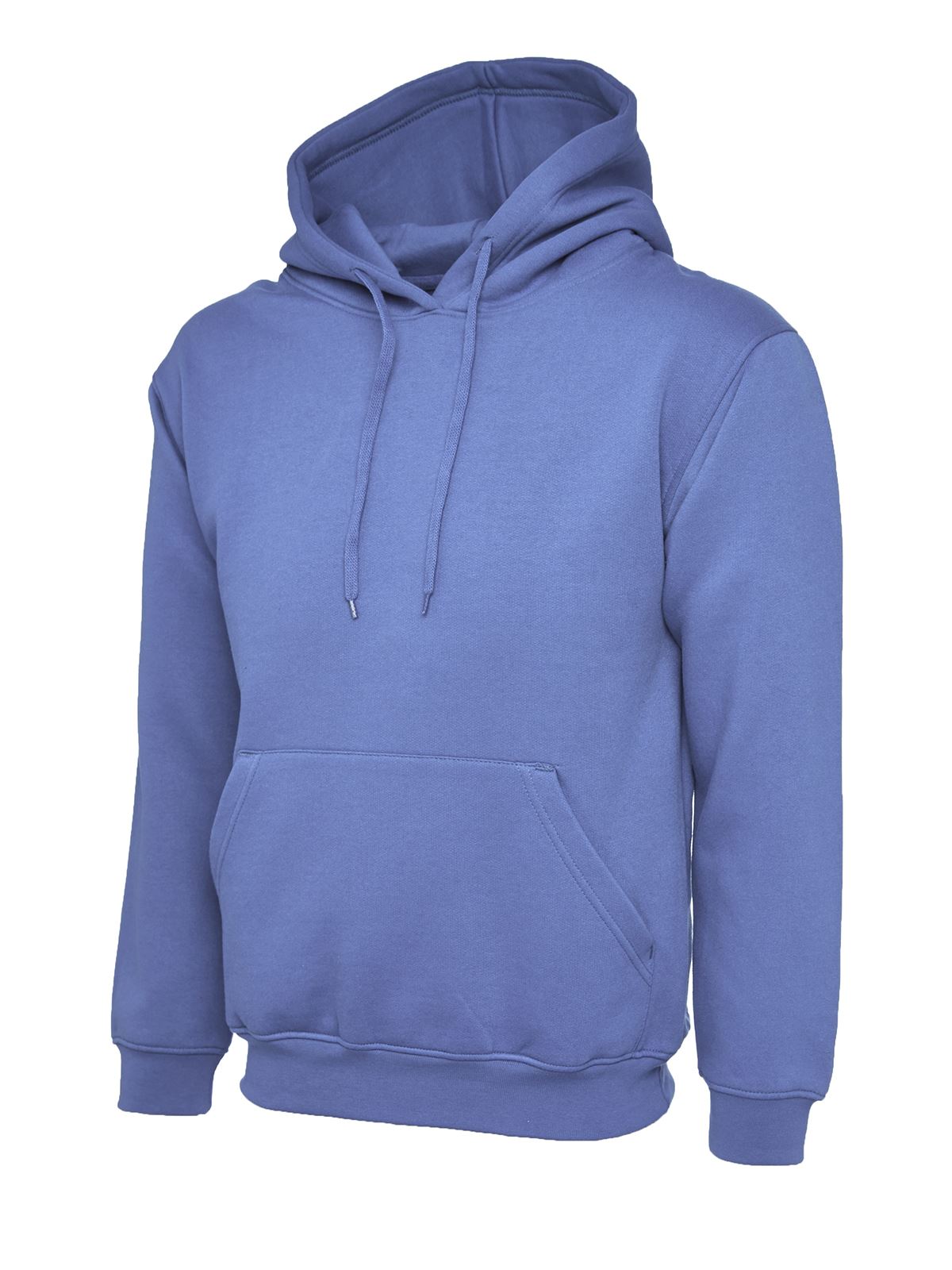 Uneek Classic Capuchon Trui, 50% Polyester 50% Katoen, Violet, 6XL