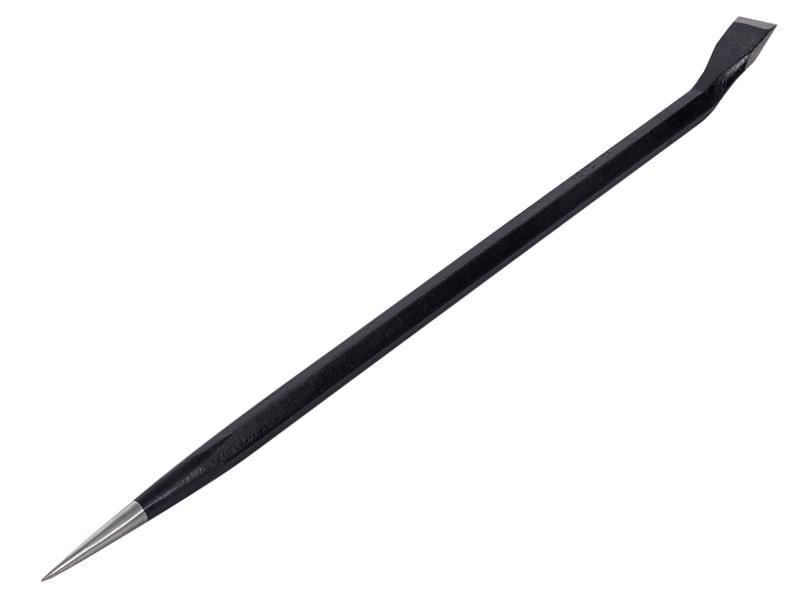 Roughneck 블랙 얼라인 바, 드롭 포지드 강철, 610mm(24인치)