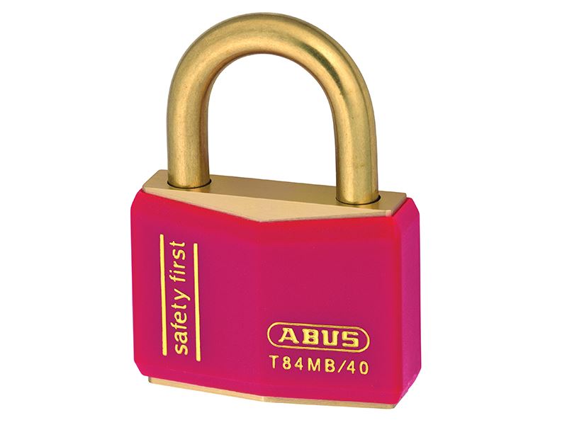 ABUS T84MB/40mm Κοκκινό Ανοξείδωτο Λουκέτο Με Κοινό Κλειδί