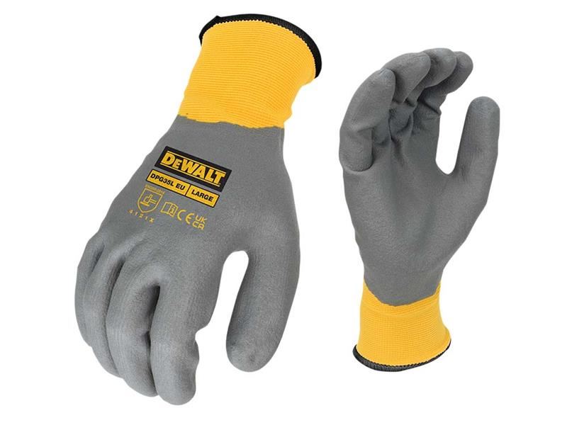 DeWALT Ανθεκτικά Γάντια με Αντίσταση στο Νερό, Μέγεθος 9 (Large)