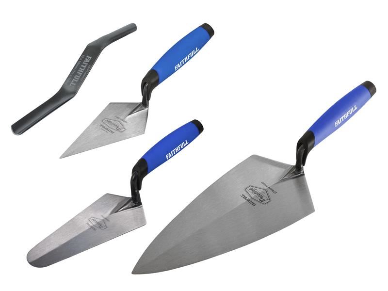 Faithfull Prestige Professionele 4-delige Mestelspaan Set