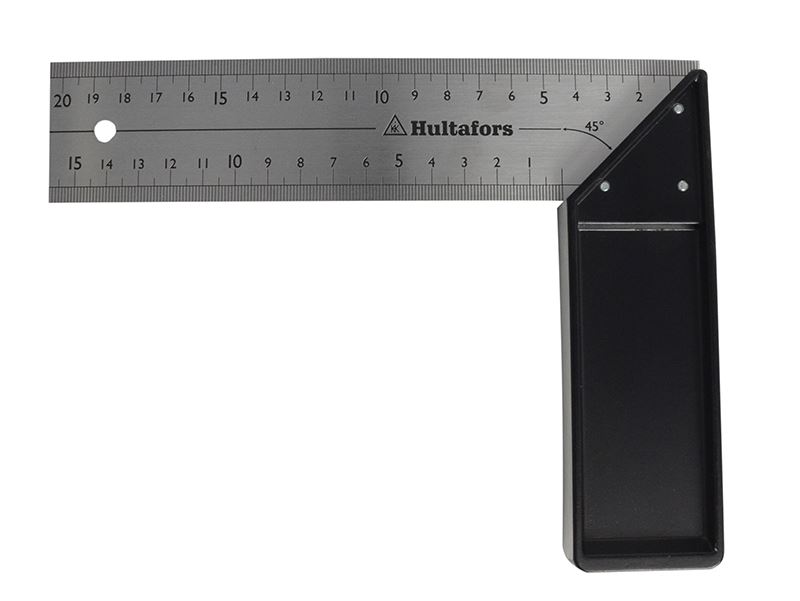 Hultafors V 20 Professional Try Square, 200mm Stainless Steel