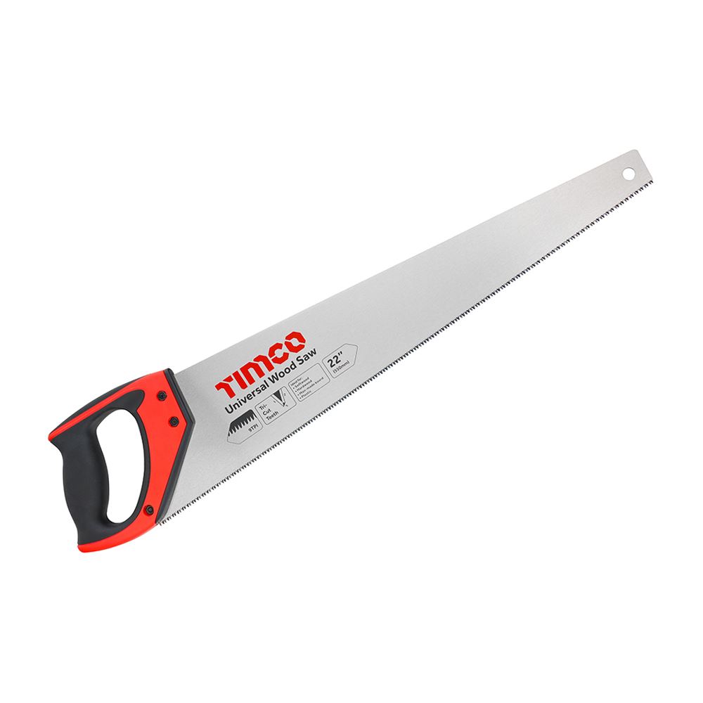 Timco Serrote Premium para Madeira, 55 cm, 9 DPI, Aço Carbono