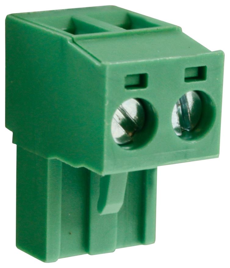 CAMDENBOSS Bloc de bornes amovible 5,08 mm, 2 pôles, 15A