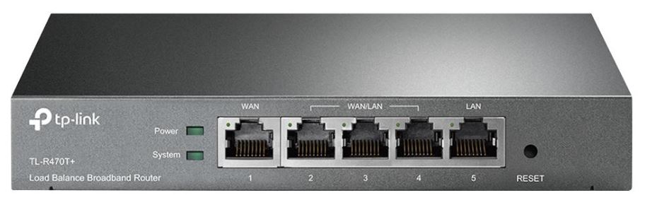 TP-LINK TL-R470T+ Δρομολογητής Ισορροπίας Φόρτου Fast Ethernet