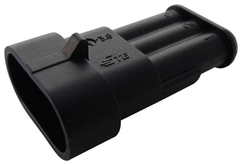 TE Connectivity AMP Superseal 1.5mm - Θήκη με 3 Θέσεις, Polyamide 66
