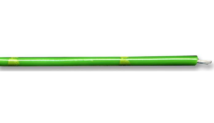 PRO POWER - 繽紛設備電線, BS4808 Pt. 2 C3, PVC 綠/黃雙色, 0.75 平方毫米, 100米