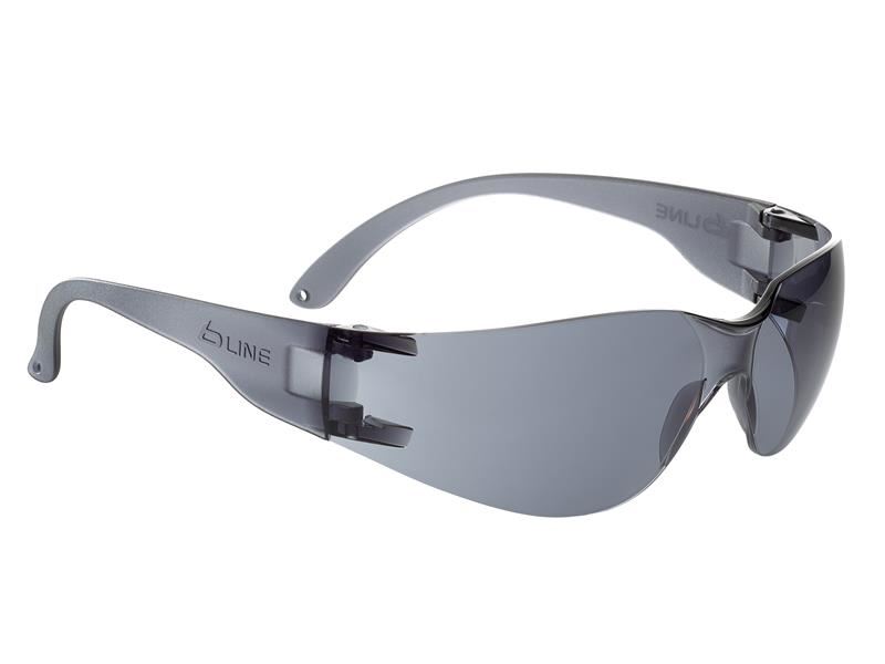 Bolle BL30 B-Line Safety Glasses with Smoke Lenses