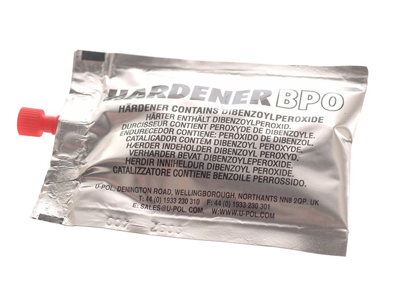 U-POL Hardener for P.38/P.40 Polyester Filler, 40g Sachet