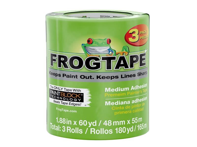 Shurtape FrogTape® 多功能遮蔽膠帶 48mm x 55m (3卷裝)